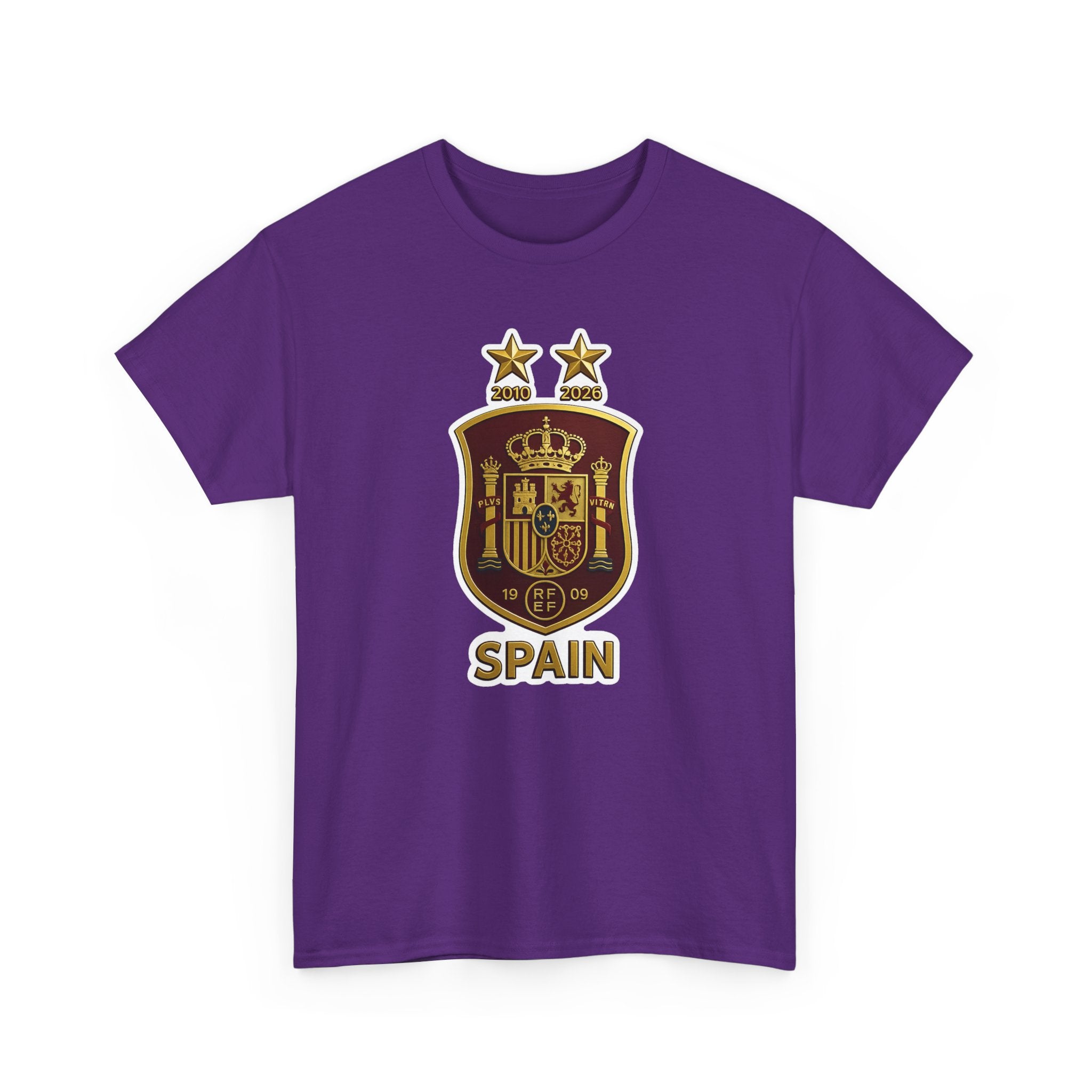 Spain Crest T-Shirt — Vintage Spanish Soccer Shield Tee