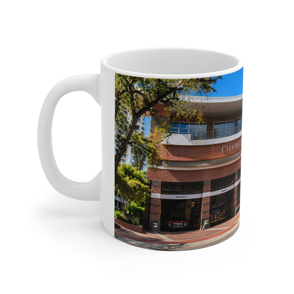 City of Orlando Fire Station One Ceramic Coffee Mug — 11oz & 15oz Souvenir
