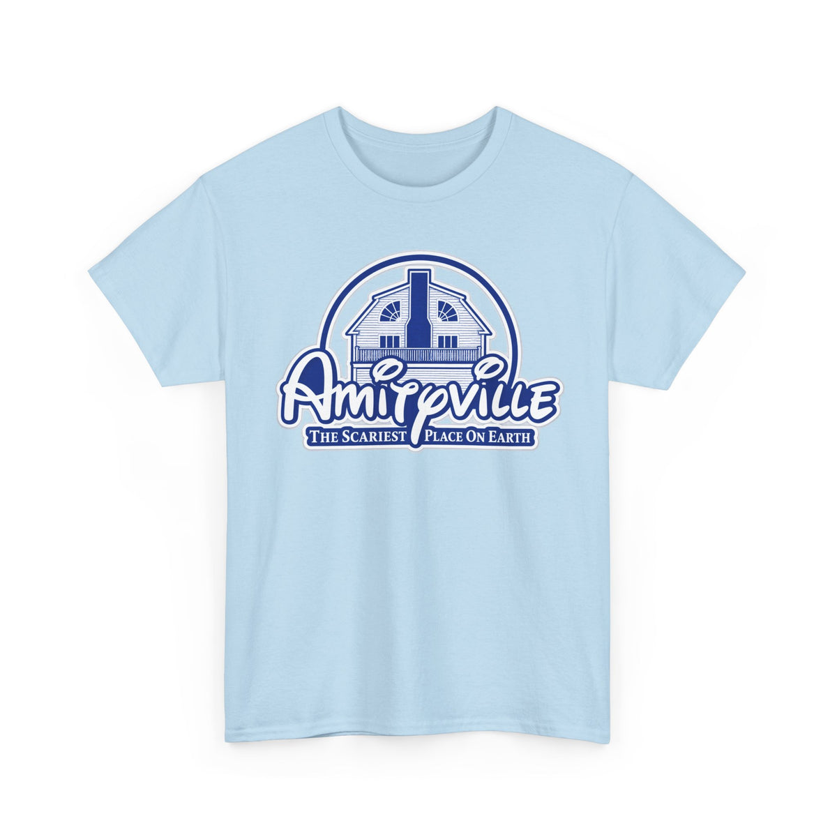 Amityville Horror Tee – "Amityville: The Scariest Place on Earth" Graphic Shirt