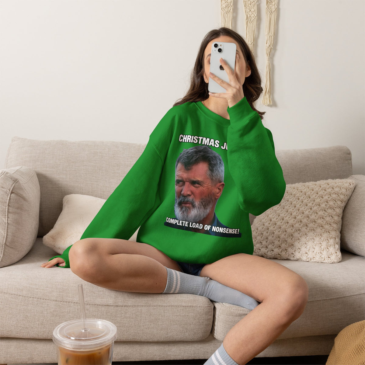 Roy Keane Christmas Jumper? Complete Load of Nonsense Sweatshirt