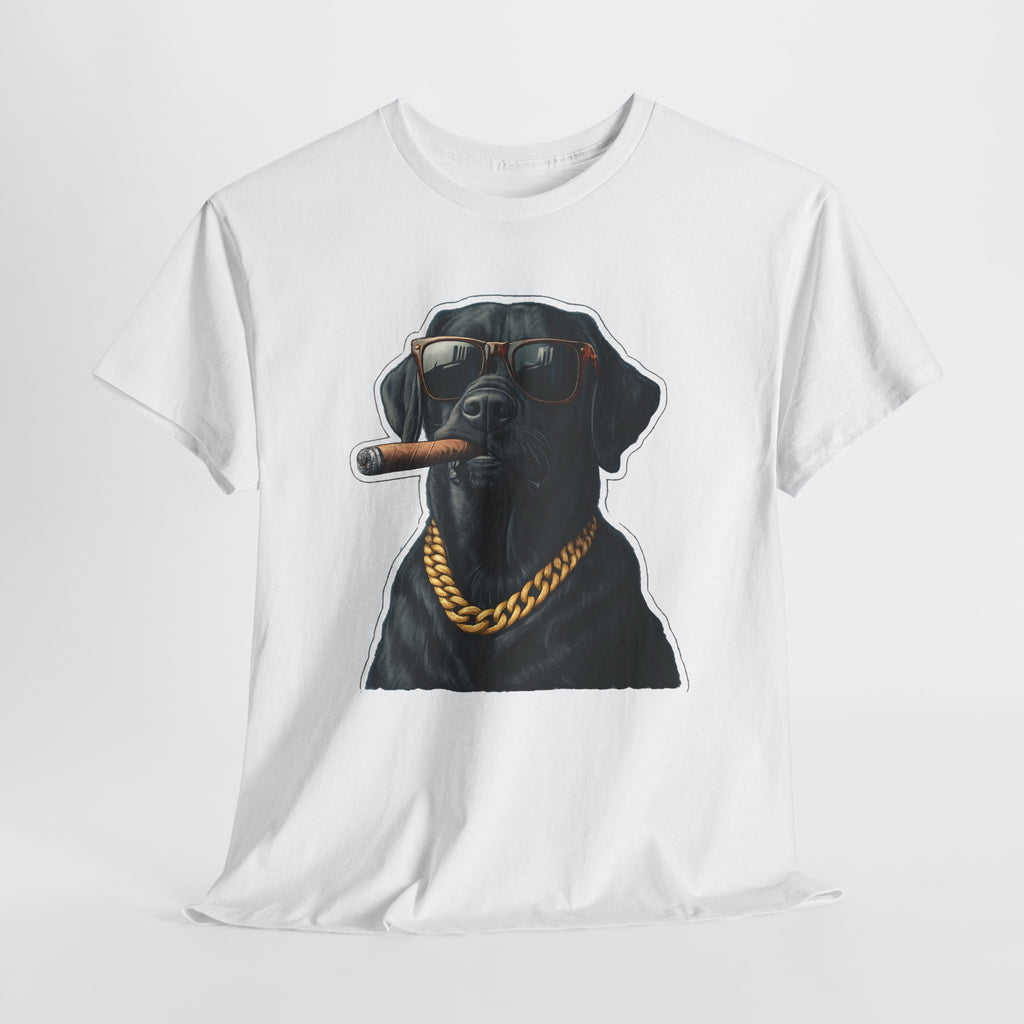 Cool Rottweiler Smoking Cigar Graphic Tee — Dog Lover Streetwear
