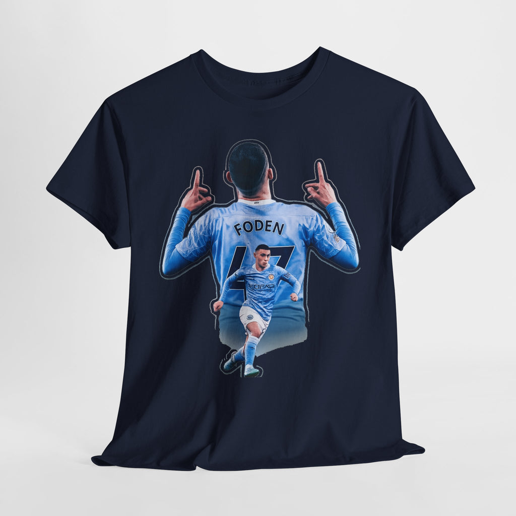 Phil Foden Soccer Fan T‑Shirt – Manchester City Jersey Graphic Tee