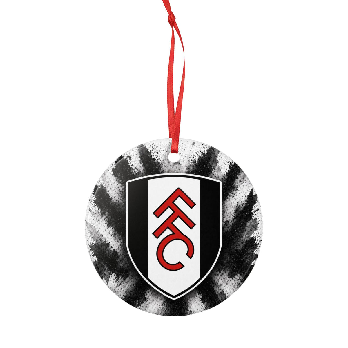 Fulham FC Ceramic Ornament — Football Club Crest Holiday Decoration