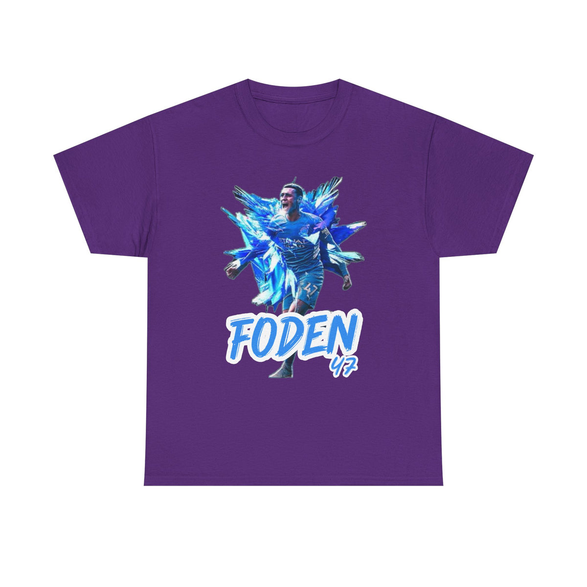 Phil Foden Manchester City T-Shirt - Foden 47 Football Jersey Shirt