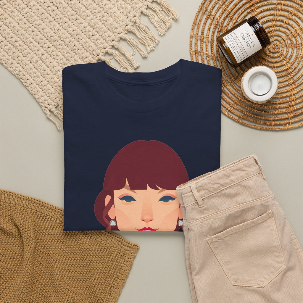 T Swift Illustration Cotton T-Shirt