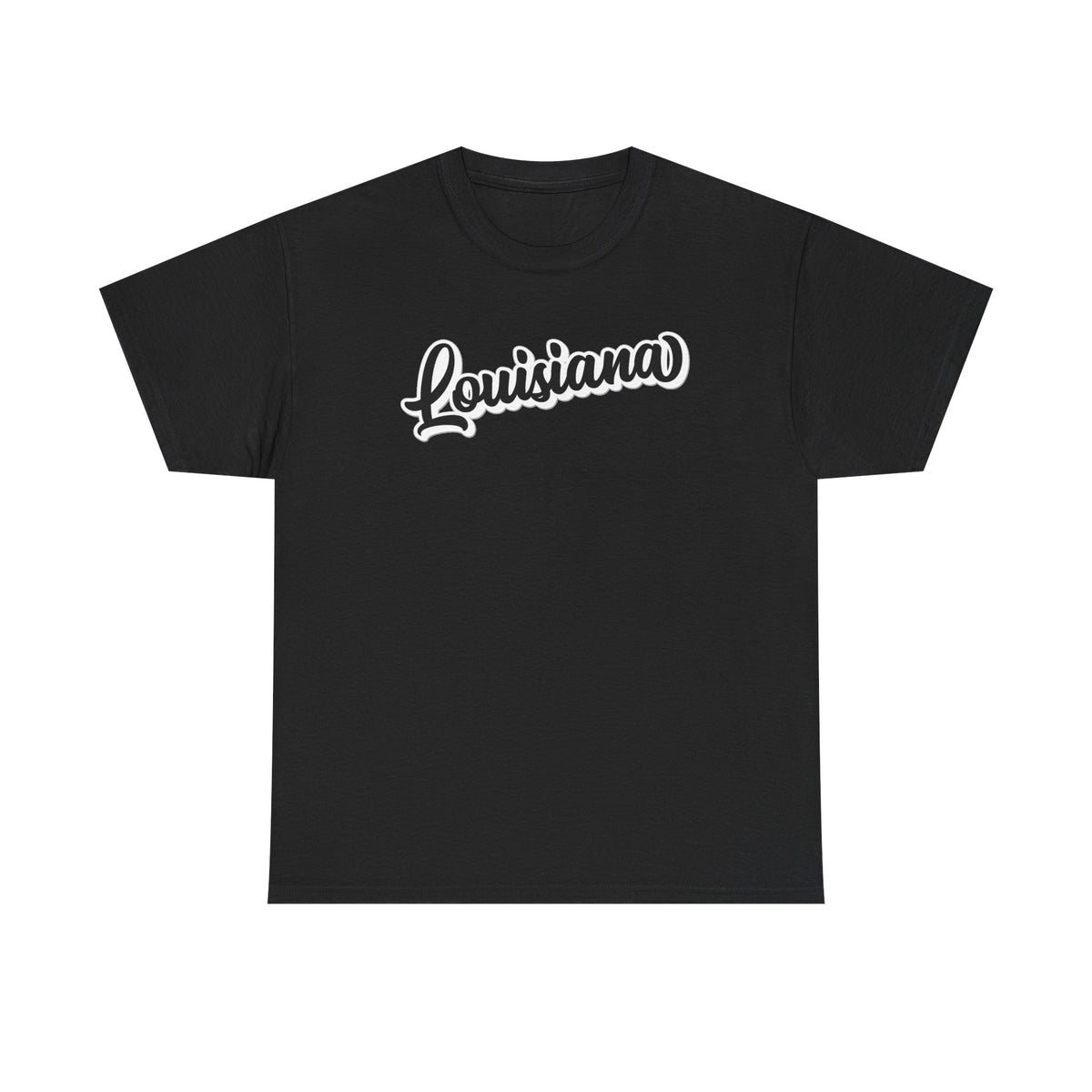 Louisiana Script Cotton T-Shirt