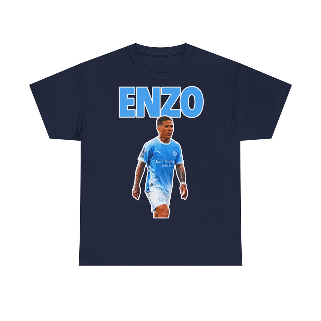 Enzo Fernandez Manchester City Inspired Cotton T-Shirt
