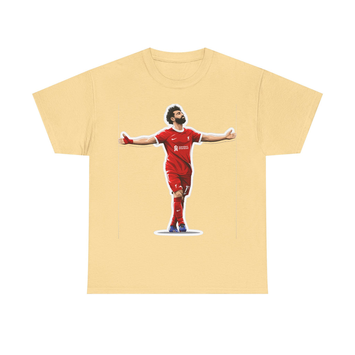 Mo Salah Celebration Tee — Liverpool Graphic T-Shirt