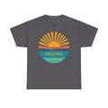 Orlando Florida Sunset T-Shirt – Retro Sunburst Vacation Tee