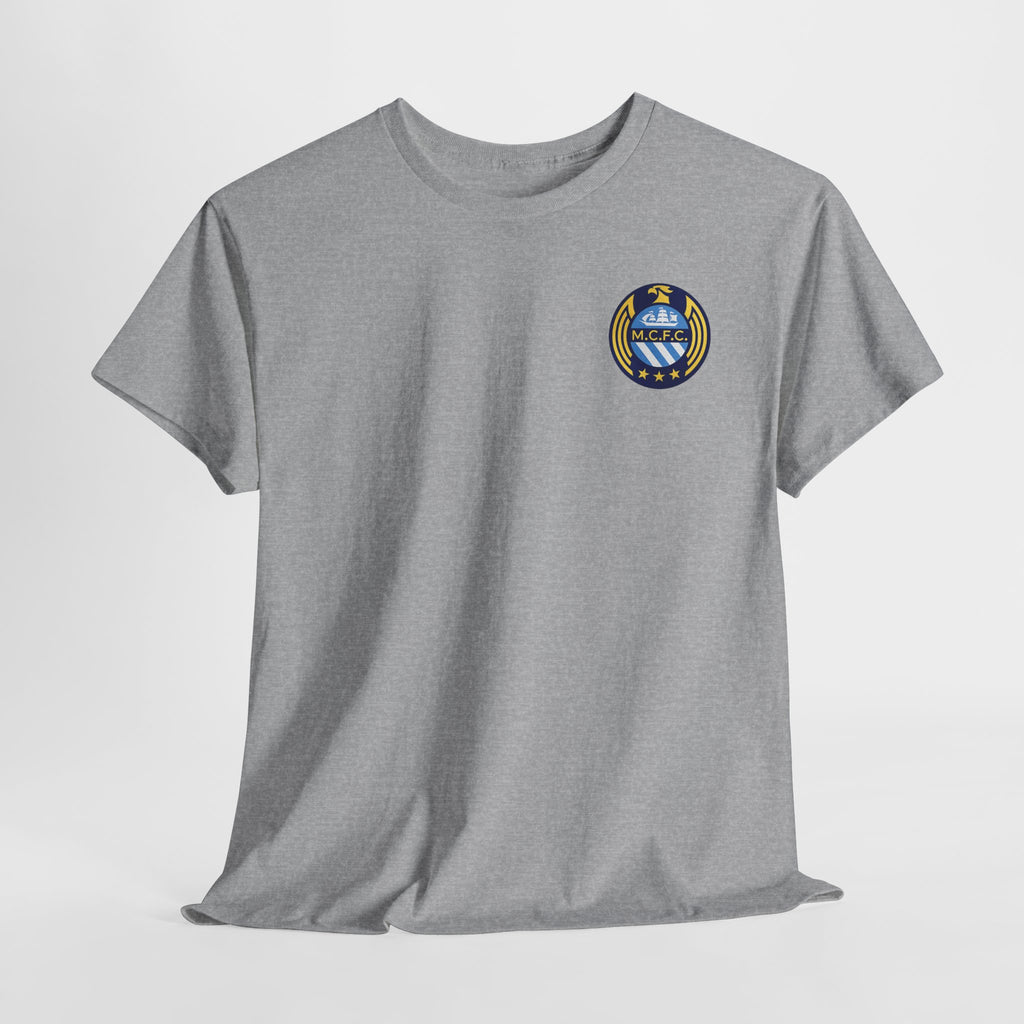 MCFC Unofficial Crest / Badge Tee — Nautical Compass Emblem Shirt