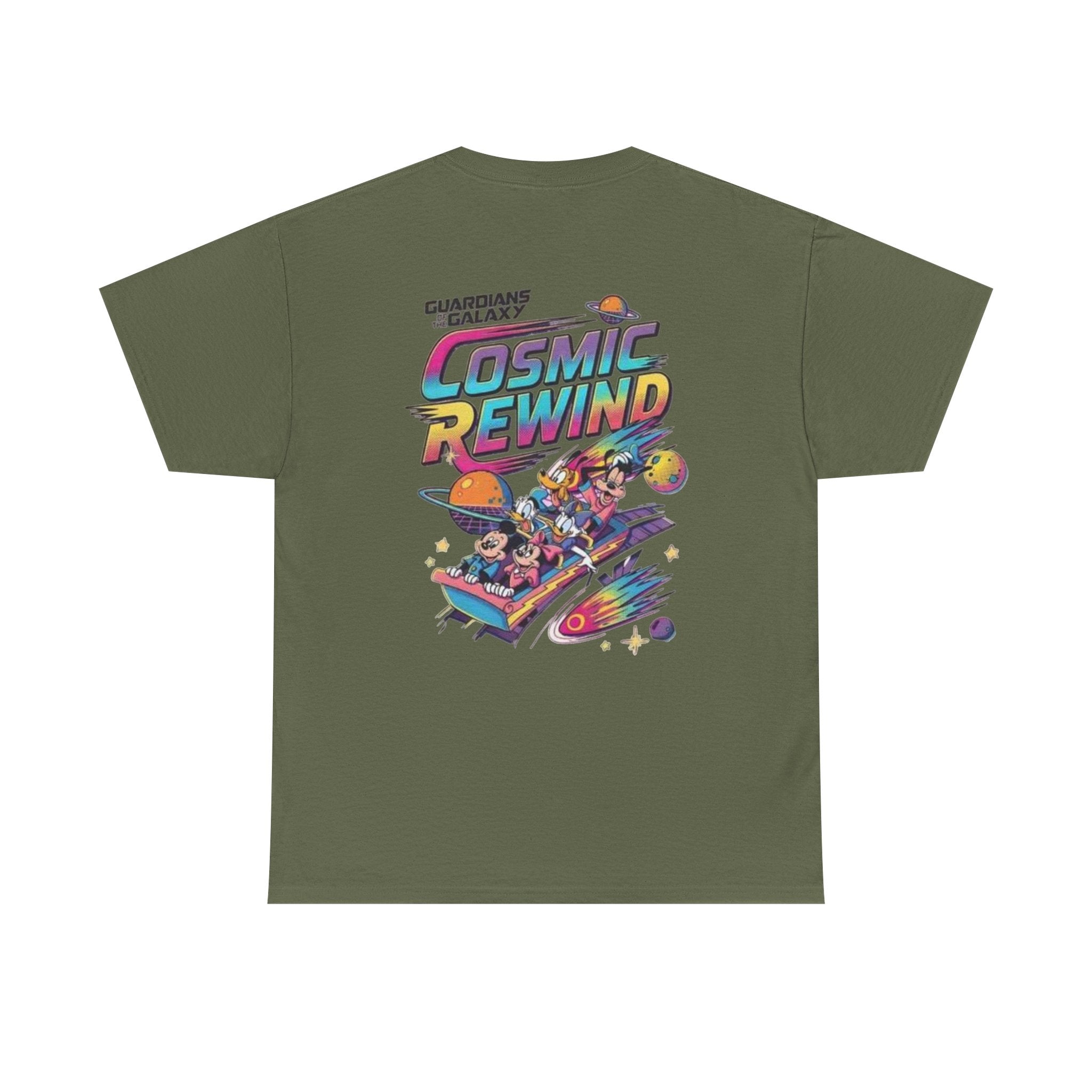 Graphic Tee - Cosmic Rewind Retro Space Ride