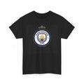 Manchester City Logo Treble Winners T-Shirt — Football Club Crest Tee