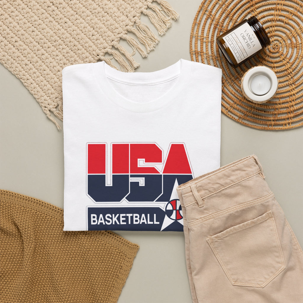 USA Basketball Patriotic Cotton T-Shirt / Tee