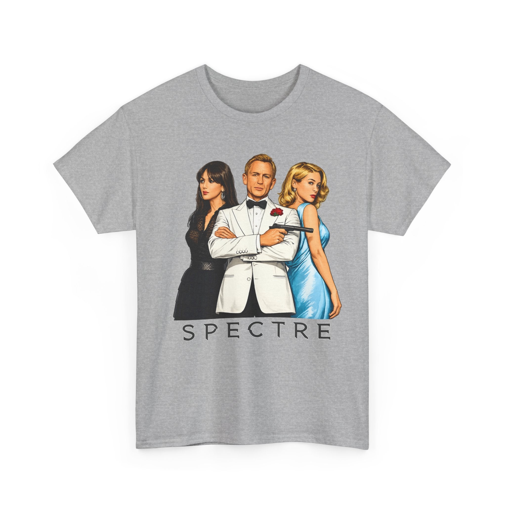 James Bond Spectre Movie Poster Tee — Retro James Bond Style Graphic T-Shirt