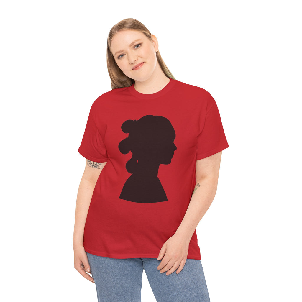 Princess Leia Star Wars Silhouette Profile Tee — Classic Portrait T‑Shirt