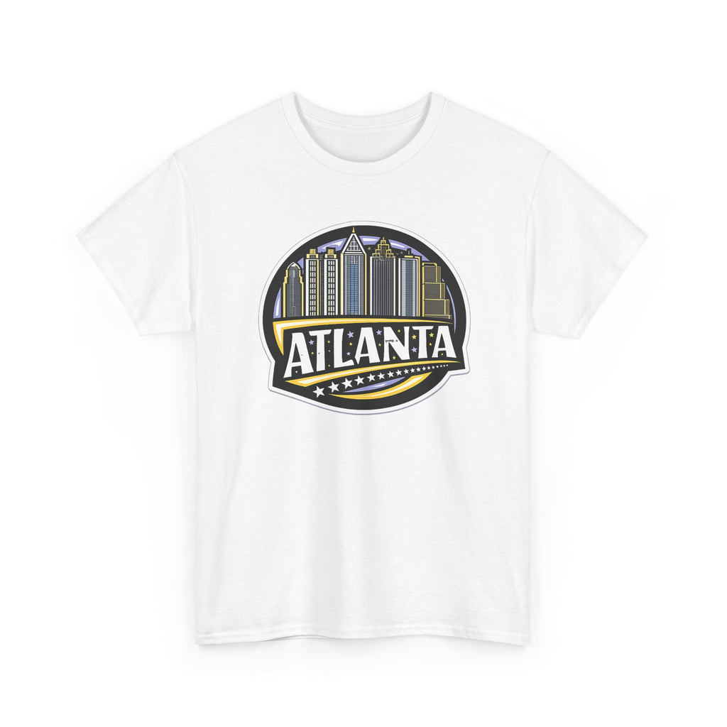 Atlanta Skyline Tee — Vintage City Badge Graphic T-Shirt