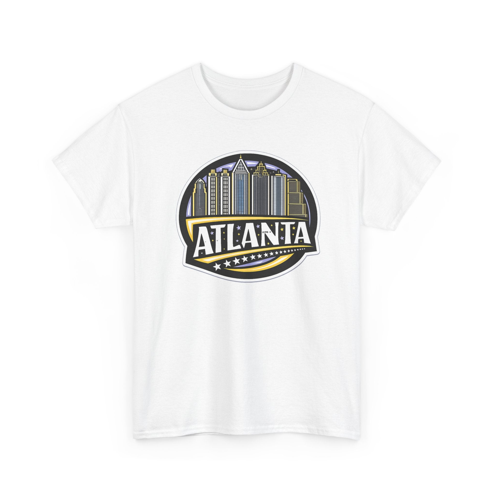 Atlanta Skyline Tee — Vintage City Badge Graphic T-Shirt