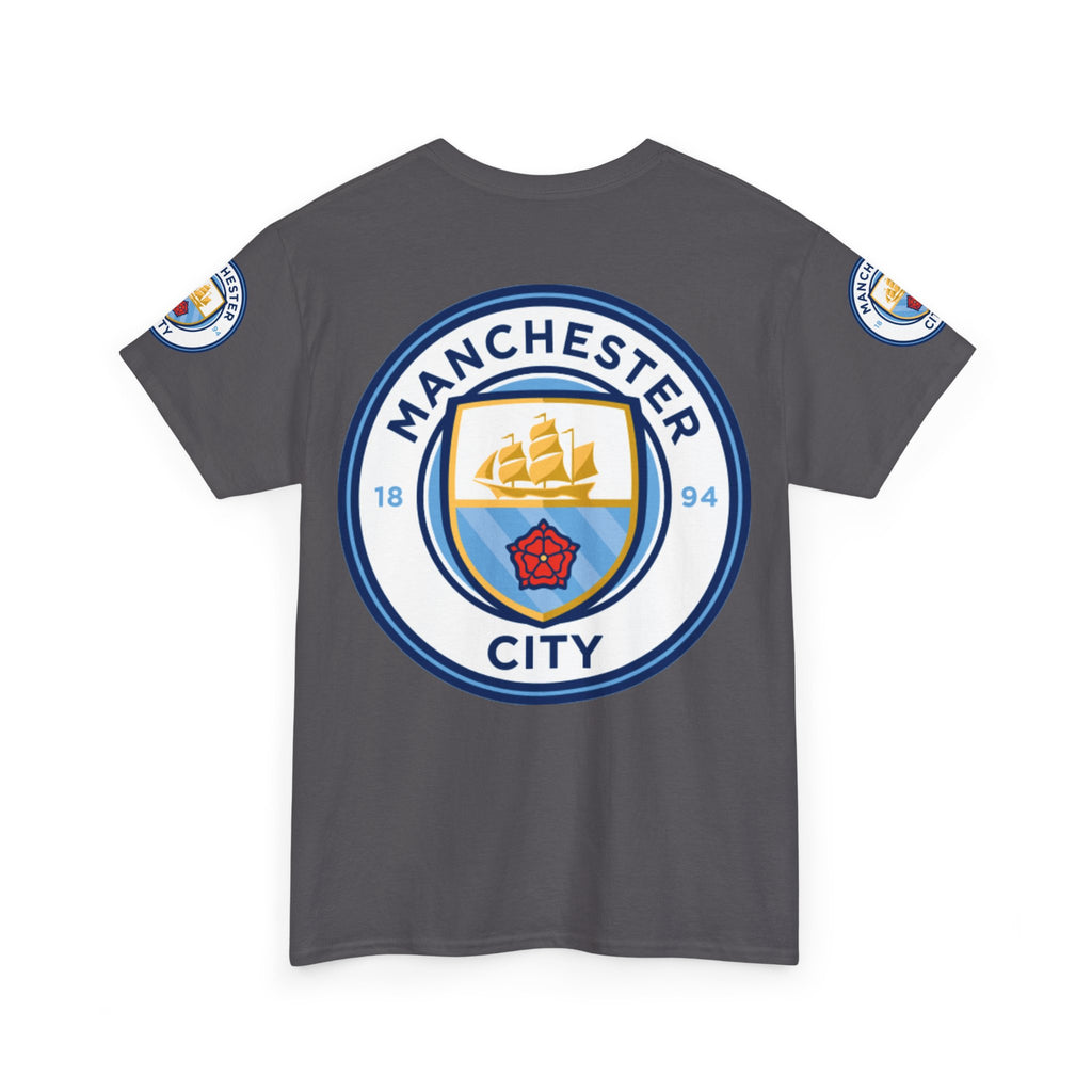 Manchester City Crest T-Shirt — Football Club Logo Tee