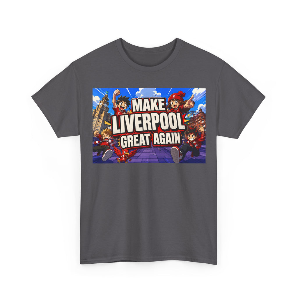 Liverpool Fan Tee – "Make Liverpool Great Again" Graphic Shirt