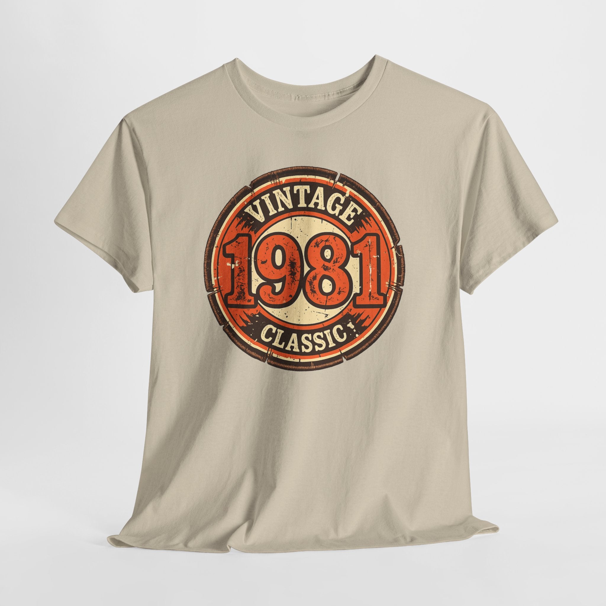 Vintage 1981 Classic T-Shirt — Retro Birthday Tee