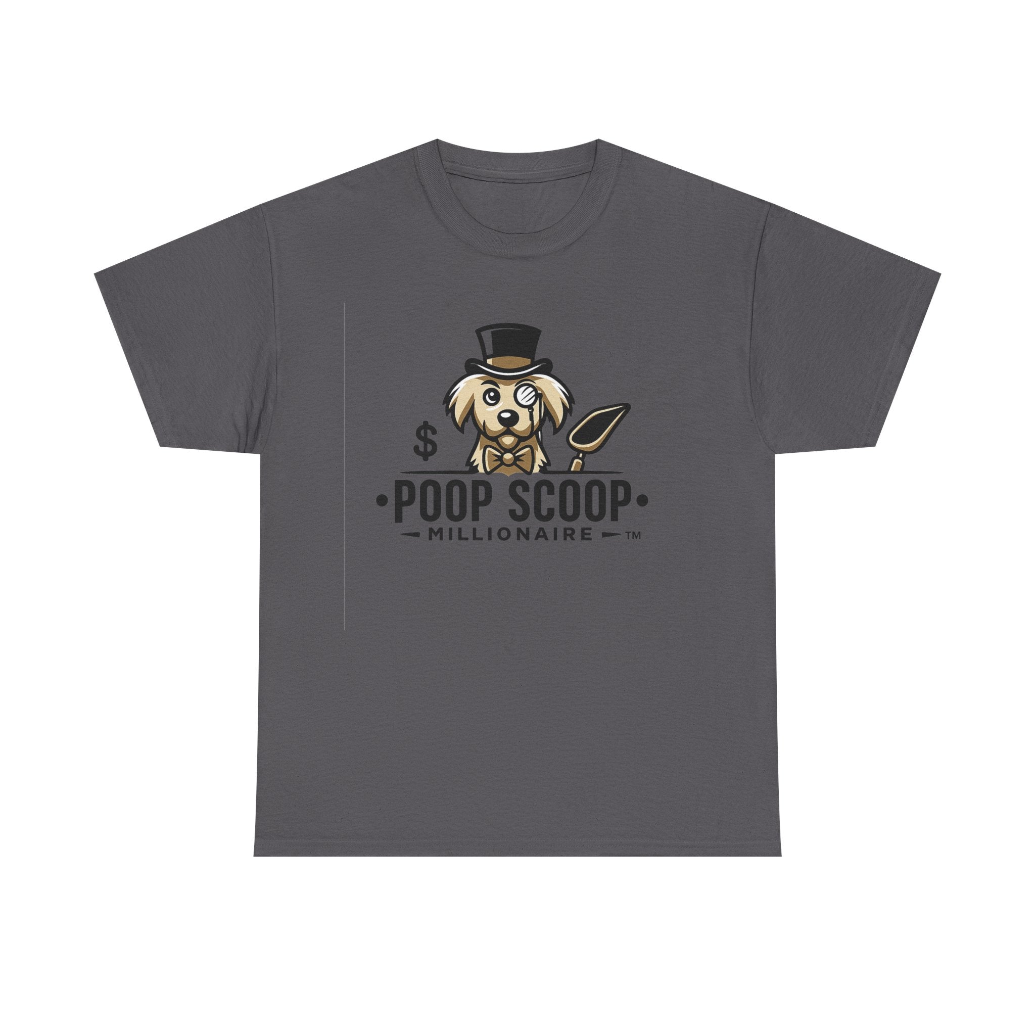 Poop Scoop Millionaire T-Shirt — Funny Dog Poop Scooping Tee