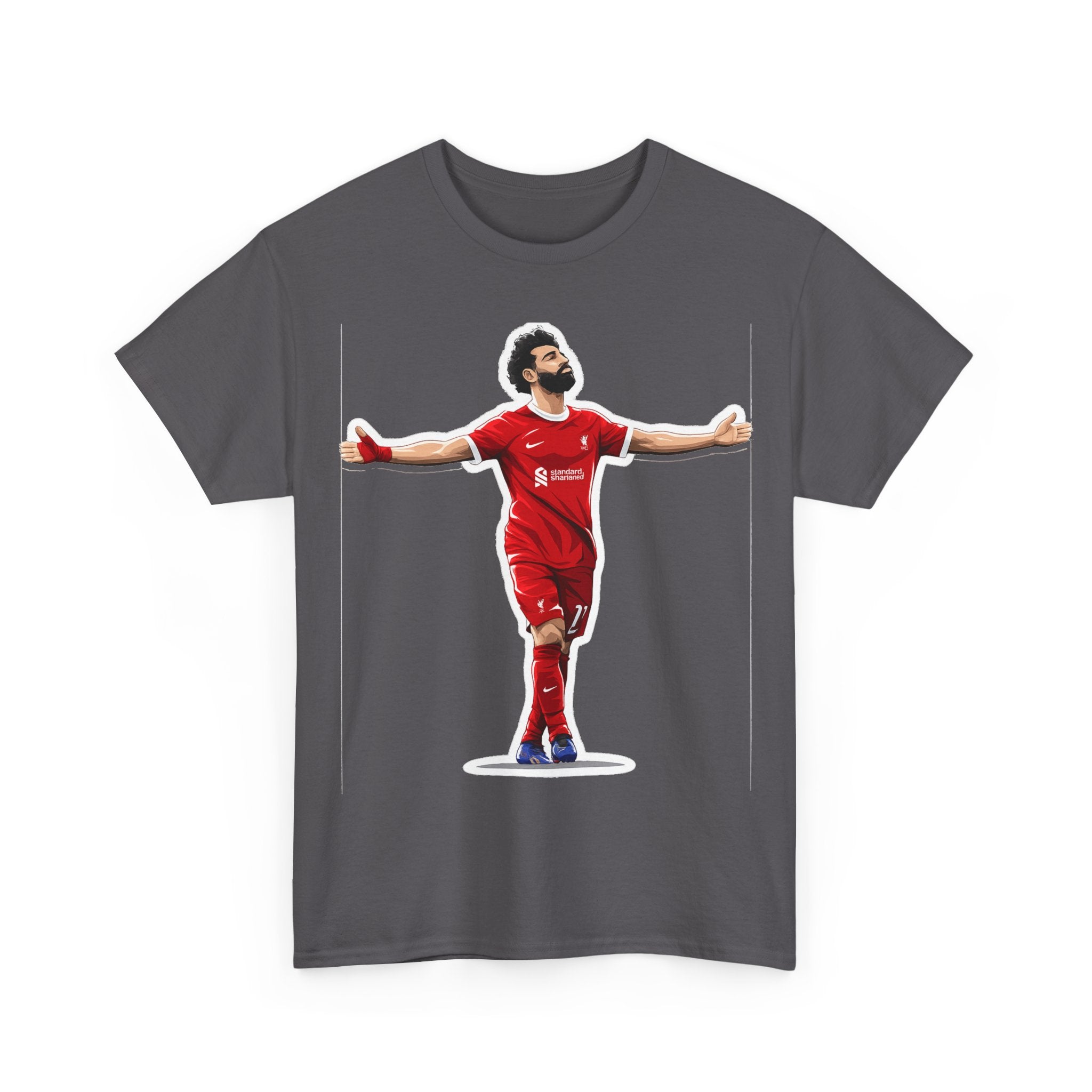 Mo Salah Celebration Tee — Liverpool Graphic T-Shirt