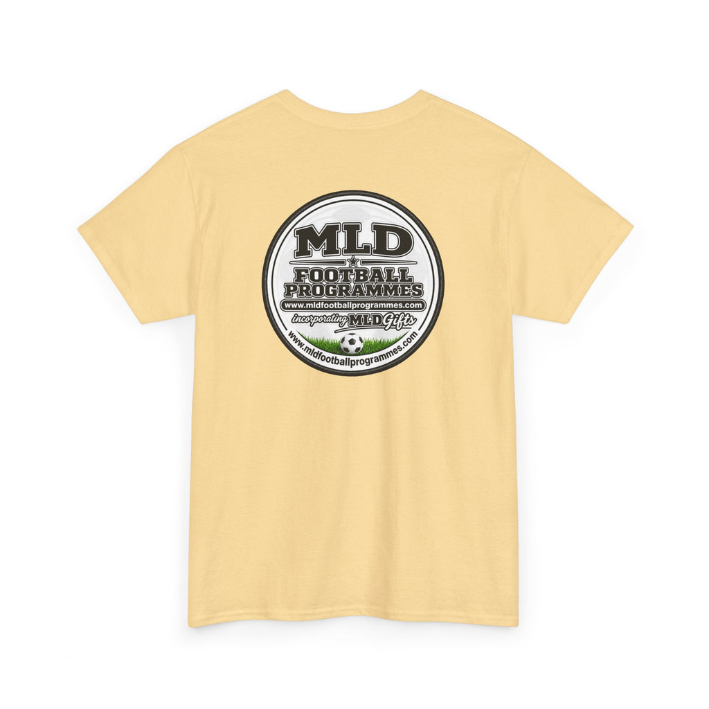 MLD Football Programmes Vintage Logo Cotton T-Shirt