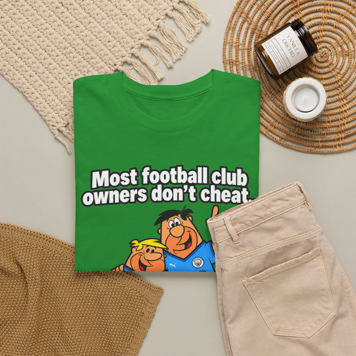 Manchester City Charges T‑Shirt — “Most Football Club Owners Don’t Cheat… but Abu Dhabi Dooo!”