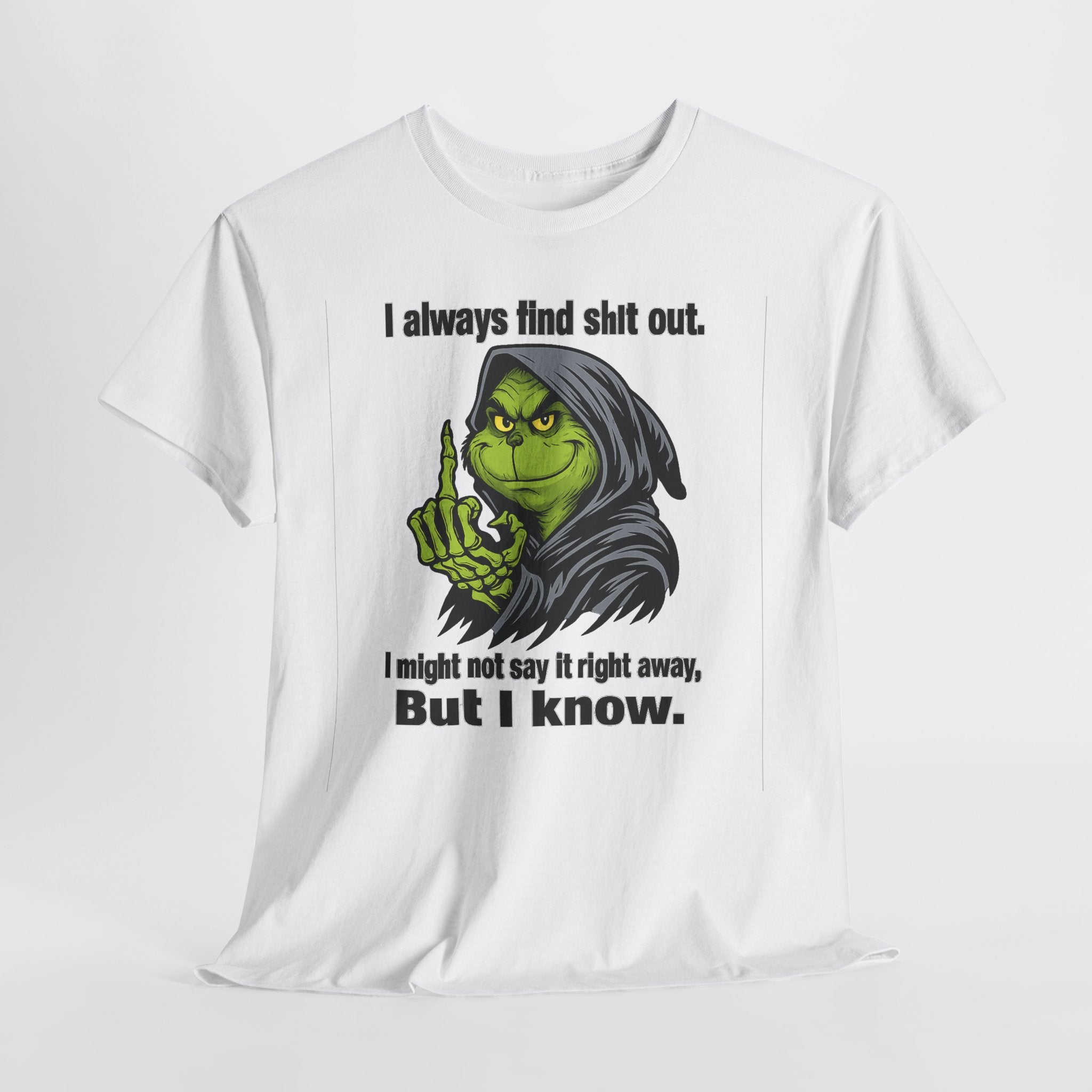 Reaper Witch Graphic Tee — "I Always Find Shit Out. I Might Not Say It Right Away, But I Know."