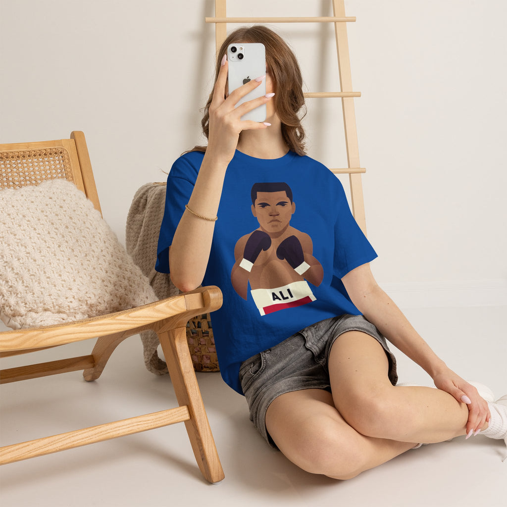 Muhammad Ali Boxing Champion Cotton T-Shirt