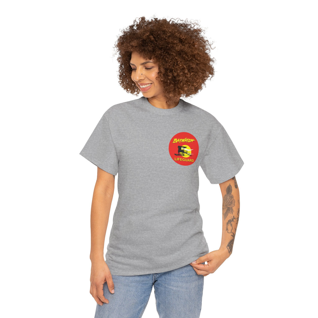 Baywatch Lifeguard Graphic Cotton T-Shirt