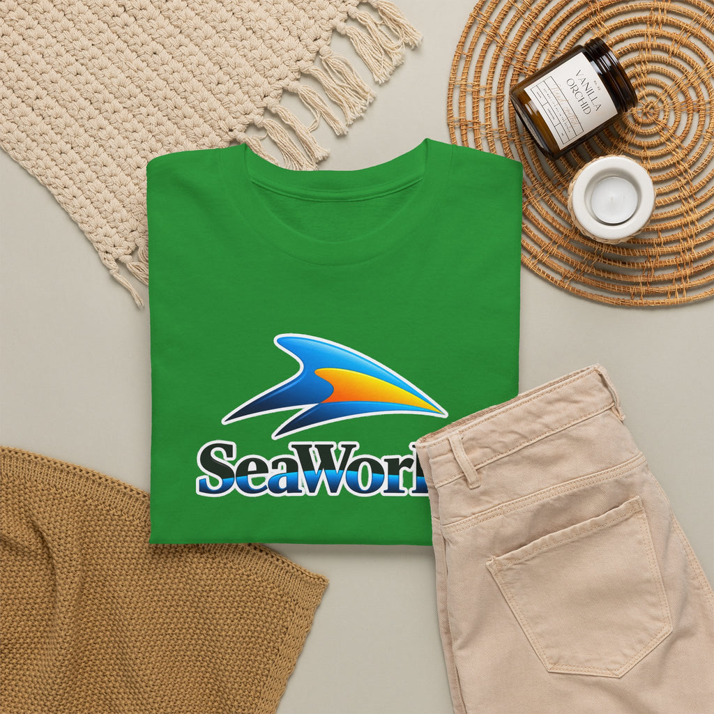 SeaWorld Logo T-Shirt — Classic Ocean Theme Tee