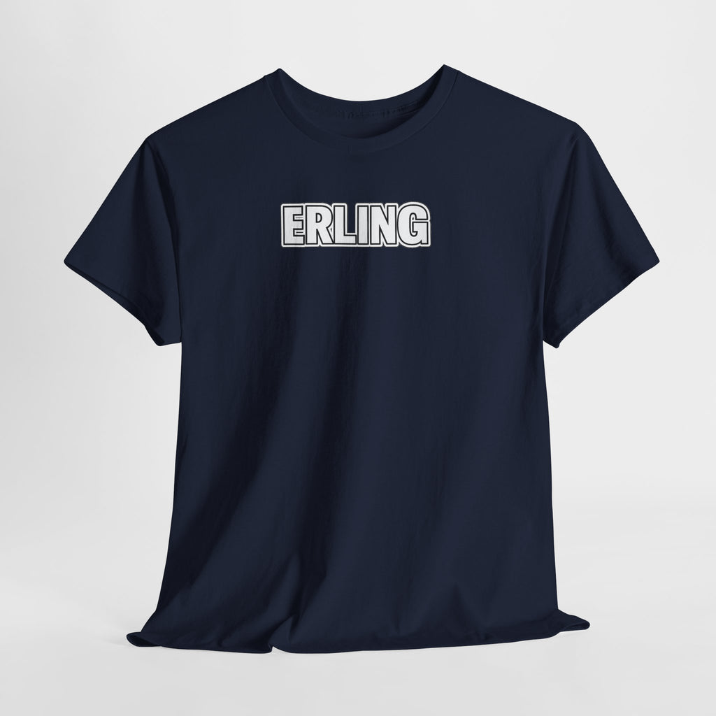 Erling Haaland Name Tee — Personalized Minimalist T-Shirt
