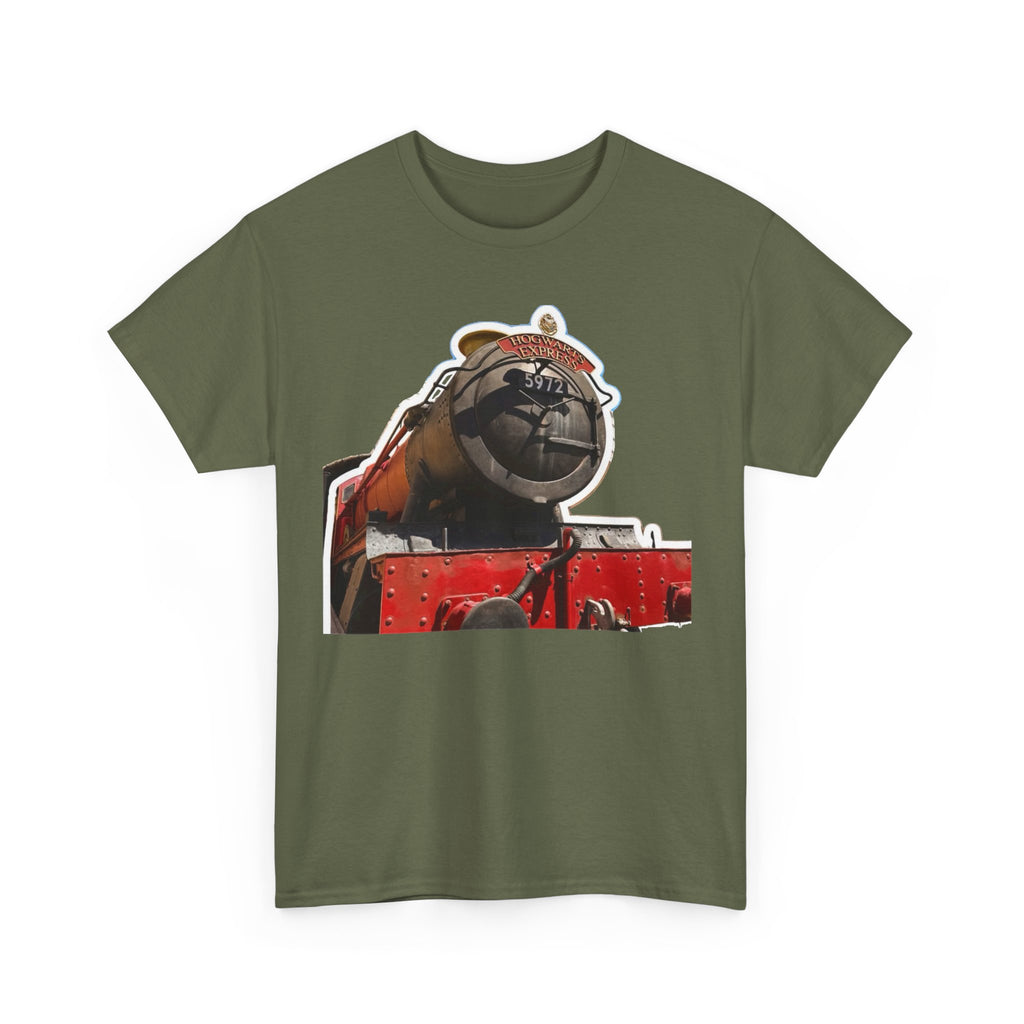 Hogwarts Express Steam Engine Train T-Shirt – Vintage Locomotive Graphic Tee