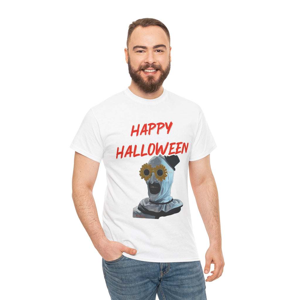 Happy Halloween Costume Mask T‑Shirt