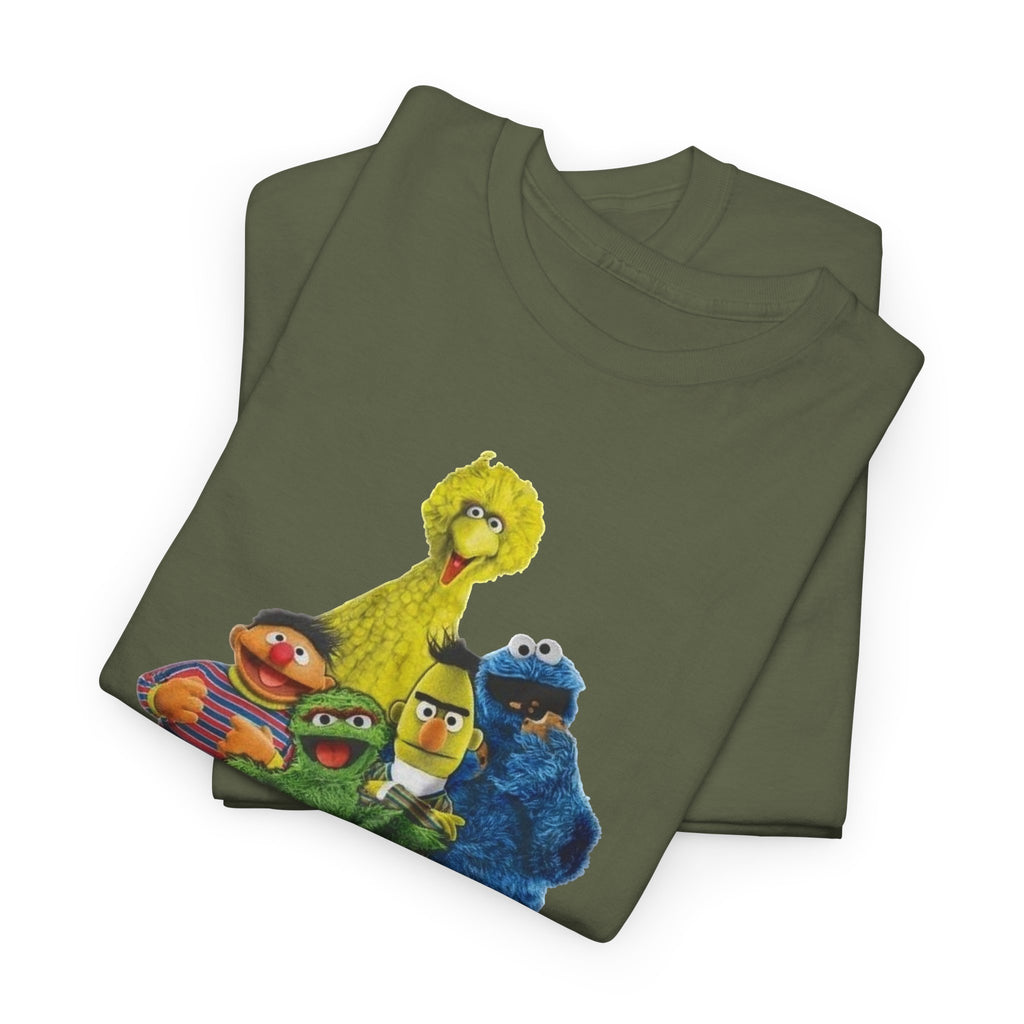 T-Shirt — "Straight Outta the Streets" Sesame Friends Graphic Tee
