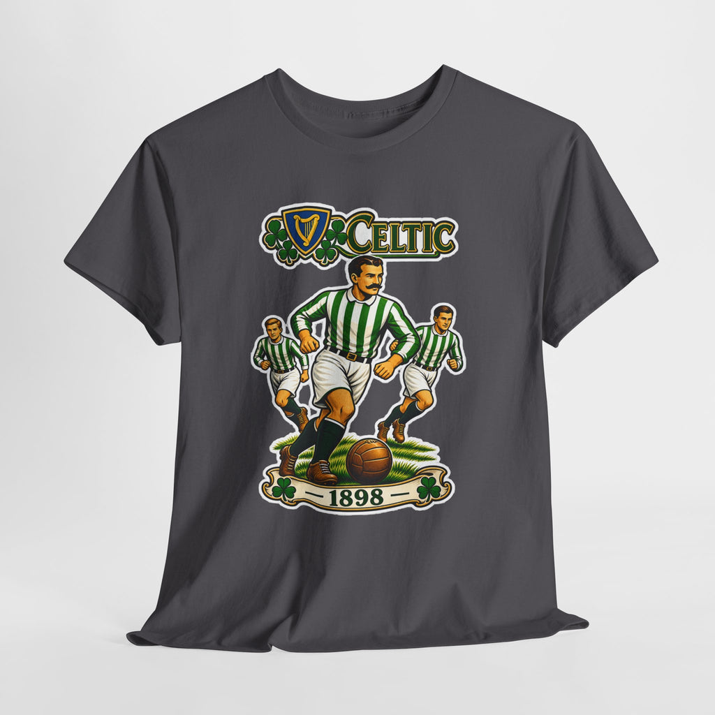 Celtic Football Retro Players Tee — 1898 Vintage Soccer Shirt