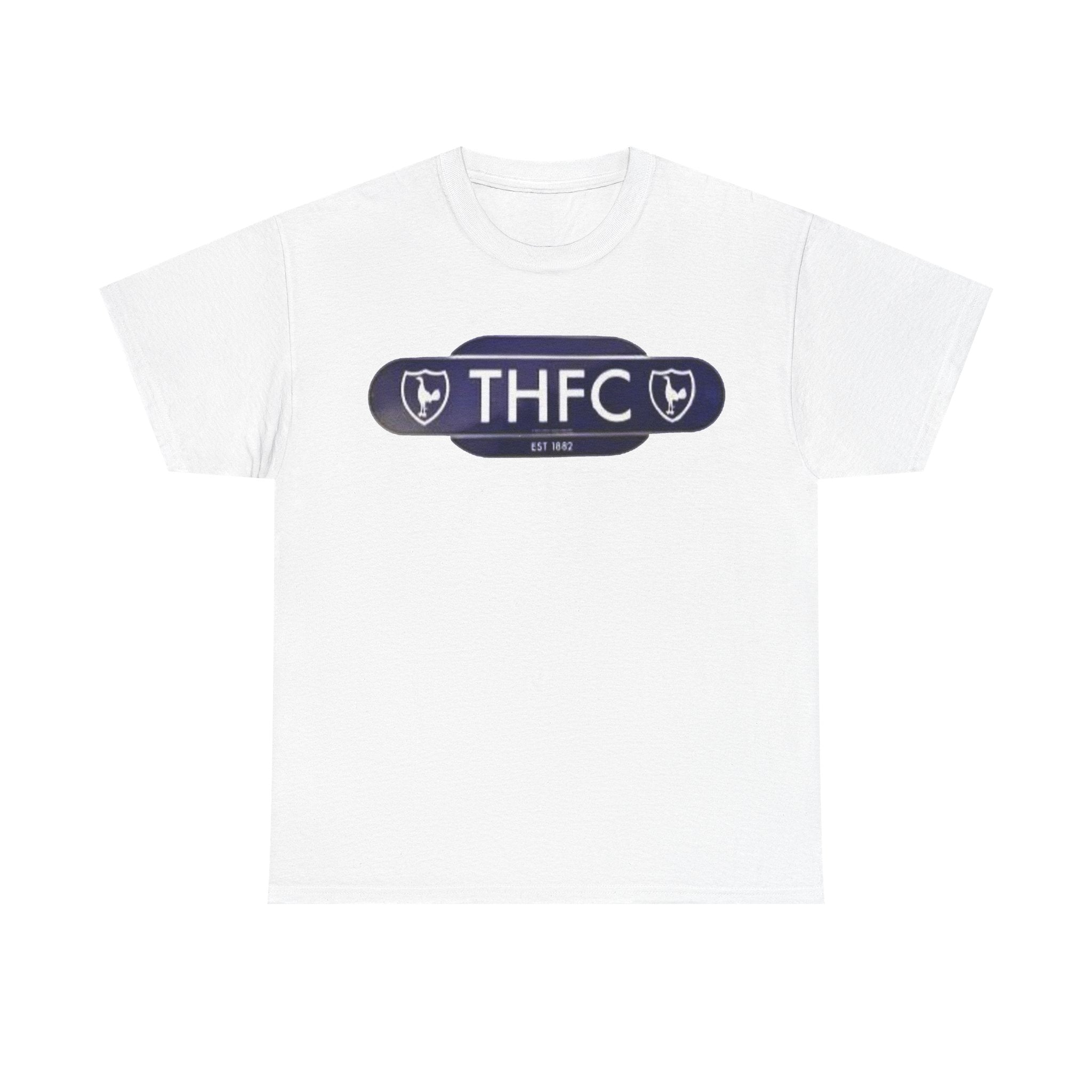 Tottenham Hotspur Railway Sign Tee — Tottenham Football Club Fan Shirt