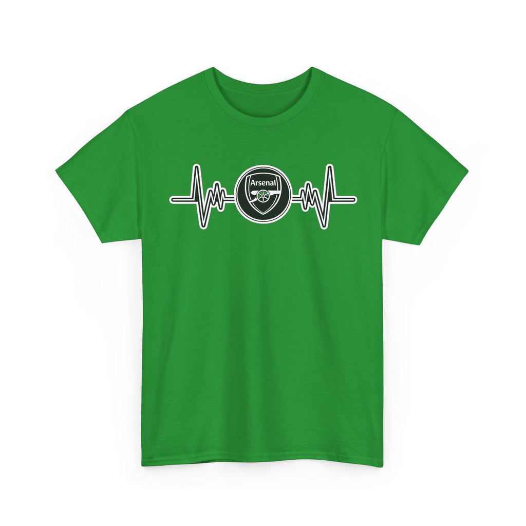 Arsenal Heartbeat T-Shirt — Premier League Fans’ Cotton Tee