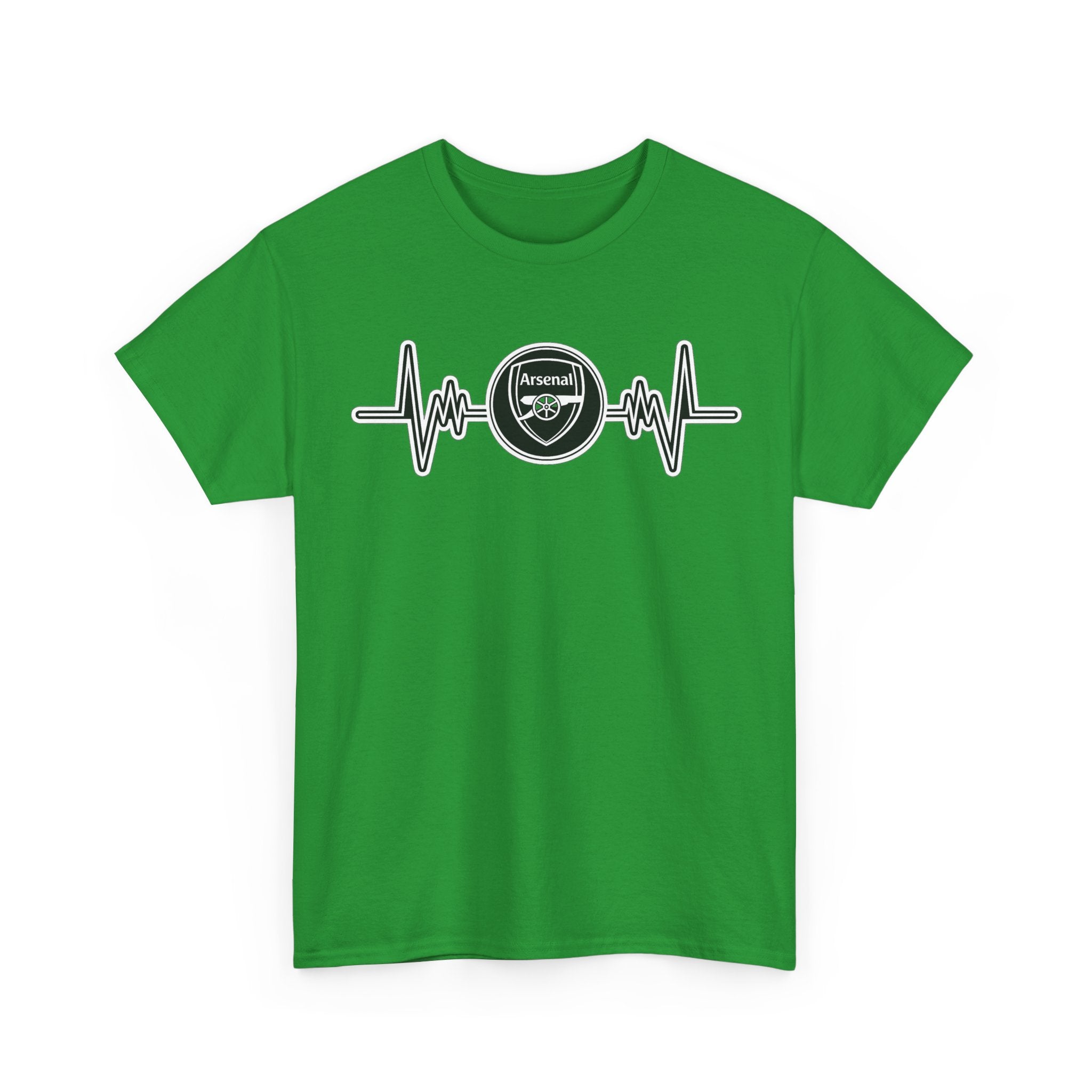Arsenal Heartbeat T-Shirt — Premier League Fans’ Cotton Tee
