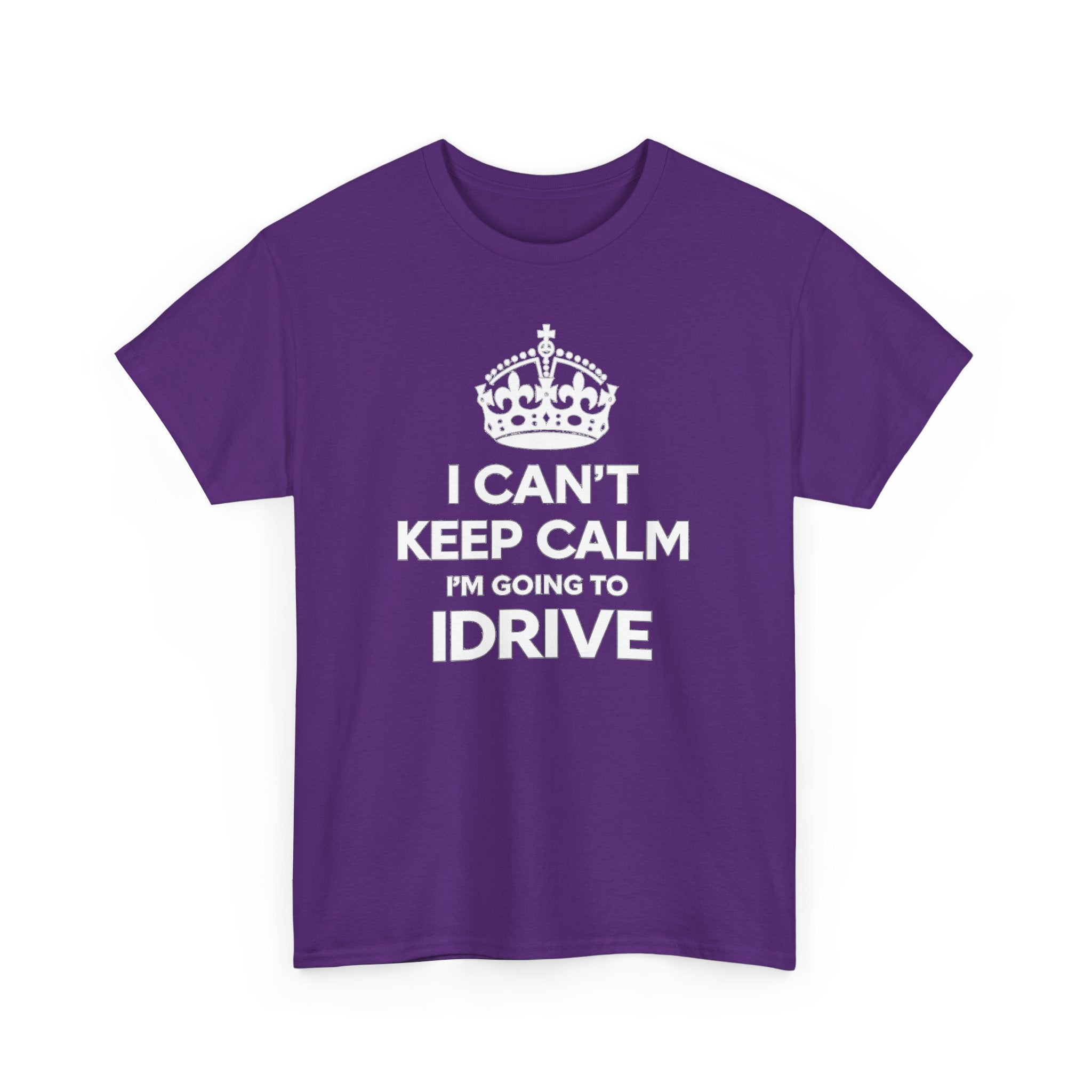 I Can't Keep Calm I'm Going To IDrive T-Shirt