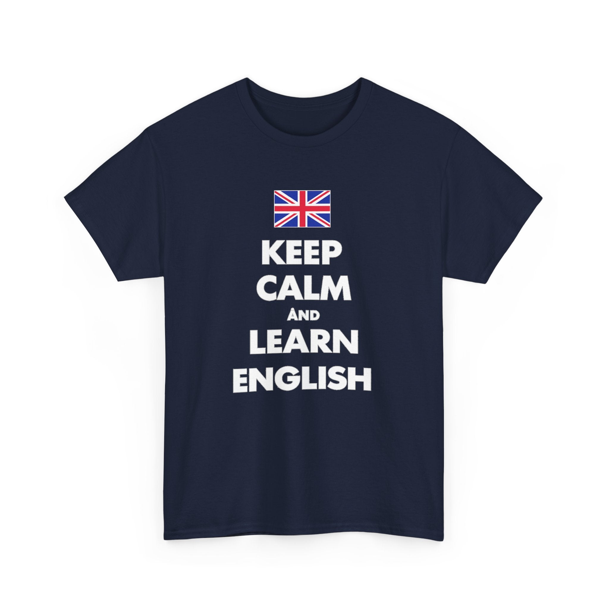 Keep Calm and Learn English T‑Shirt