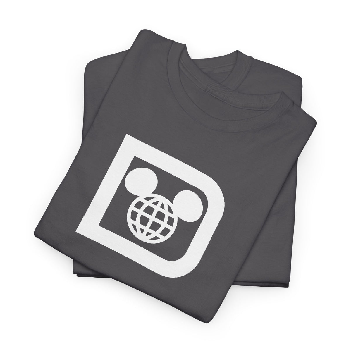 Retro Disney "D" Inspired Unisex Heavy Cotton Tee