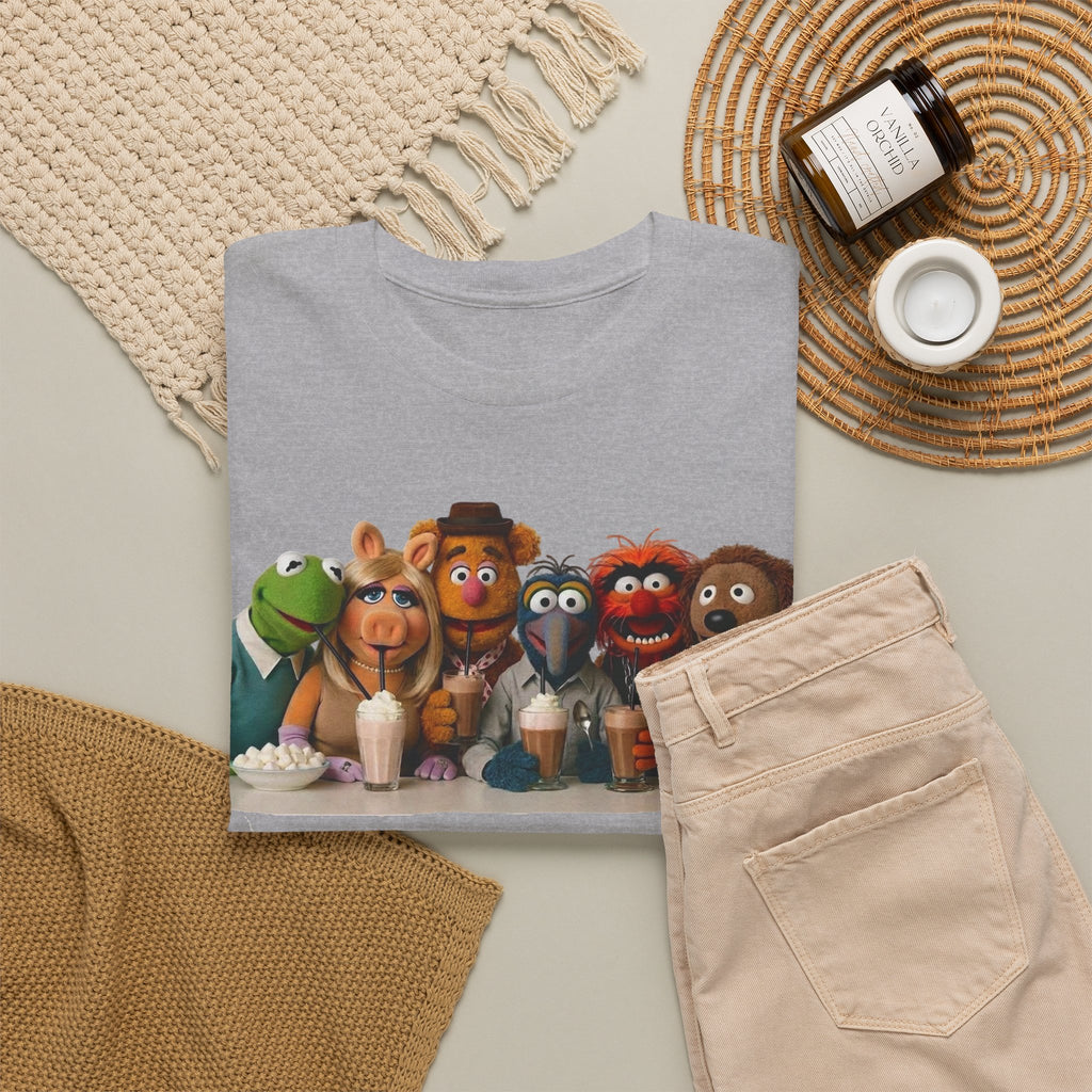 Muppet Cast Retro Poster Cotton T-Shirt