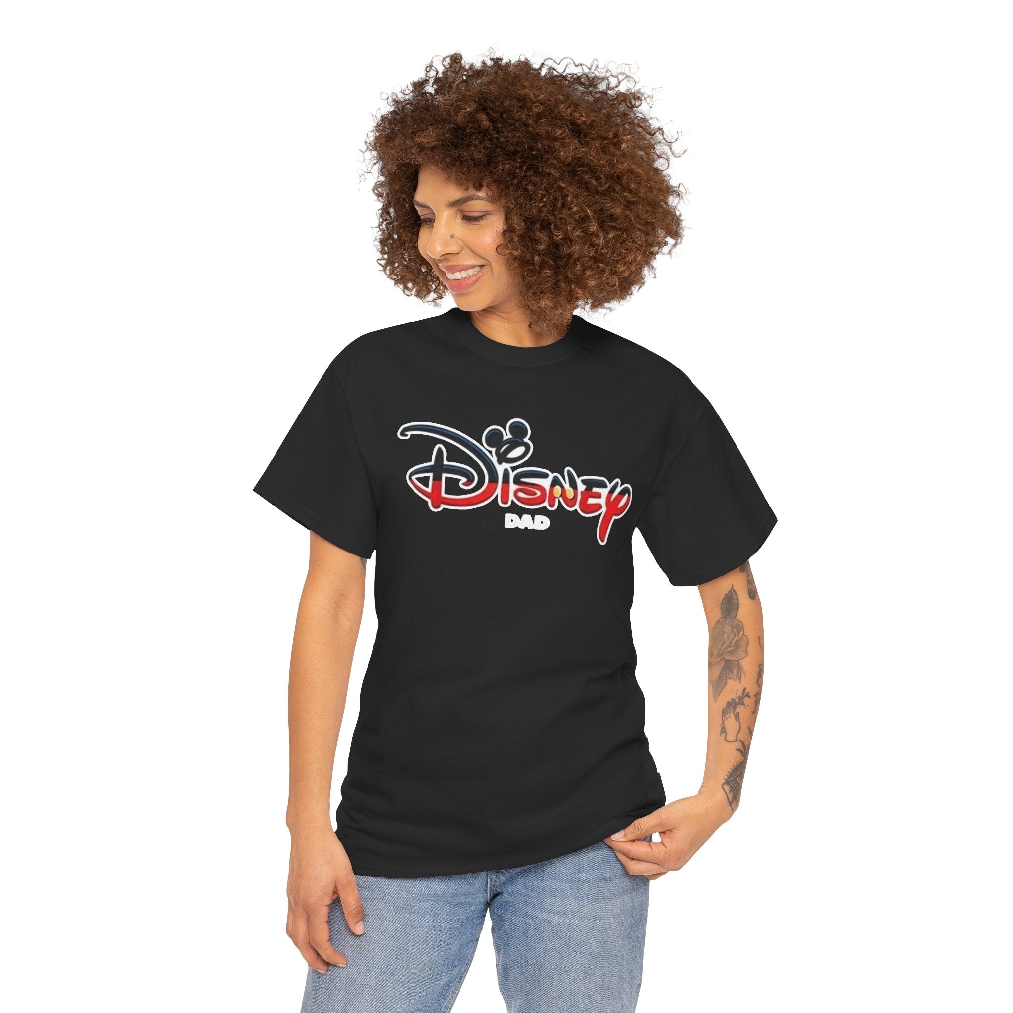Disney Dad T‑Shirt — Classic Logo Tee for Theme Park Dads