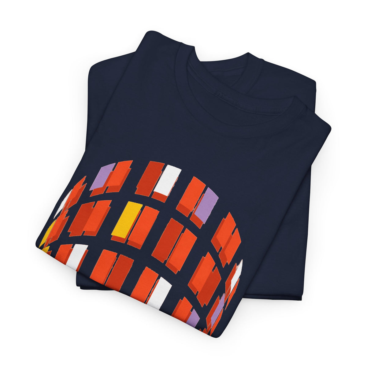Hacienda Arch Graphic Cotton T-Shirt Tee — Retro Sunset Window Illustration