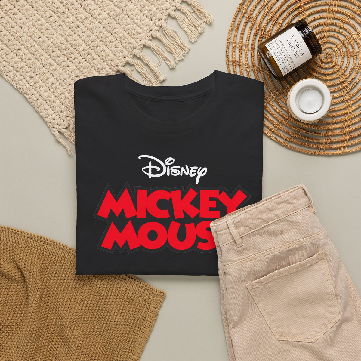 Disney Mickey Mouse Unisex Heavy Cotton Tee