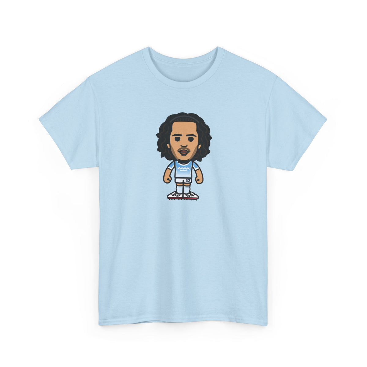 Ayyoub Bouaddi Manchester City Cartoon Character Cotton T-Shirt