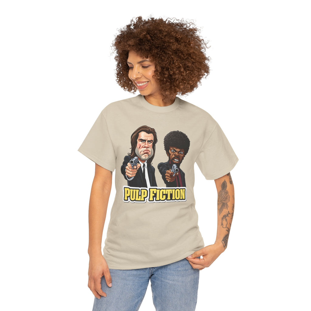 Pulp Fiction Graphic Tee - Retro Movie Poster T-Shirt