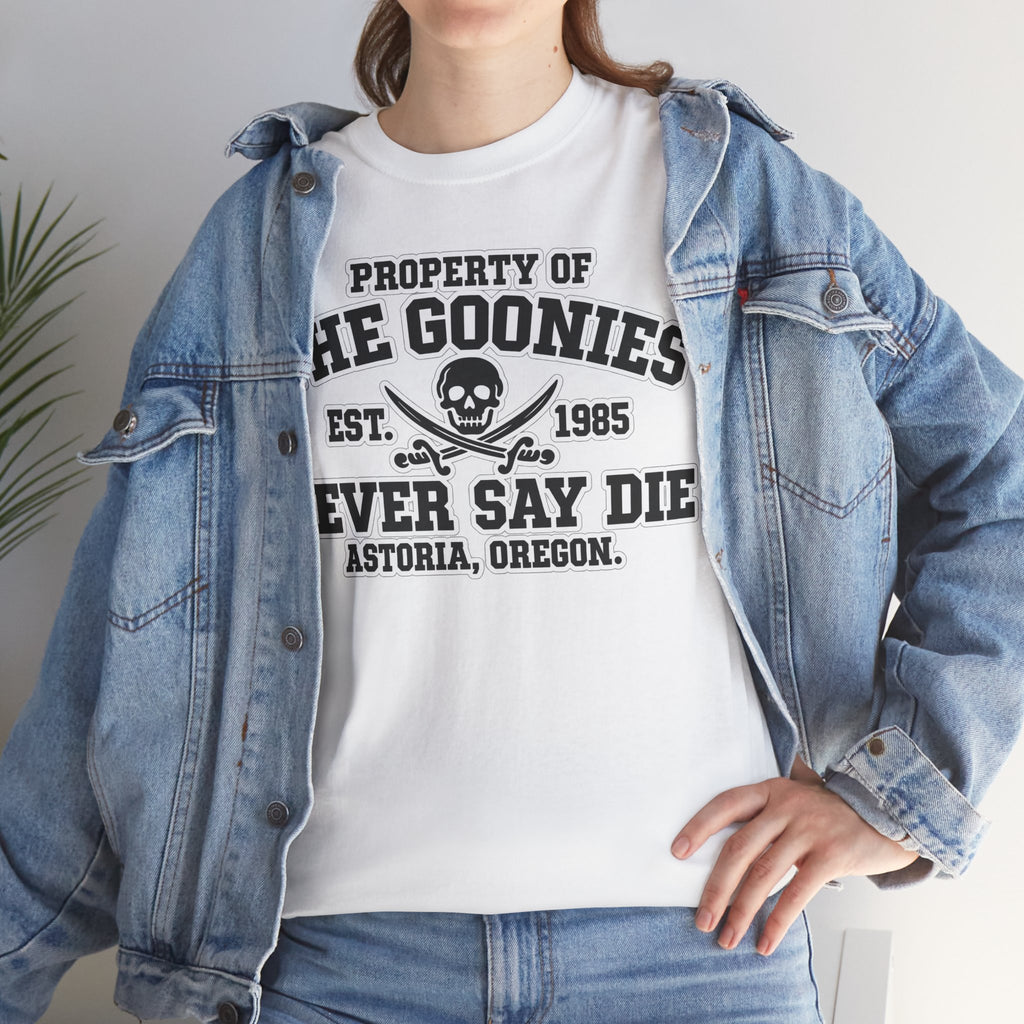The Goonies "Never Say Die" Tee - Vintage Astoria Oregon Movie T-Shirt